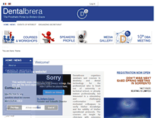 Tablet Screenshot of dentalbrera.com